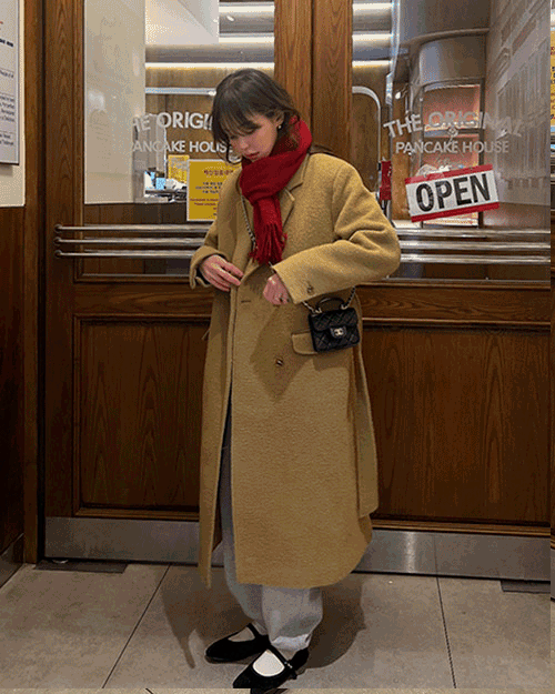 Vonet bookle wool coat ( 2 color )
